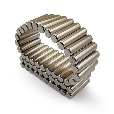 Aimant cylindrique NdFeB à magnétisation radiale